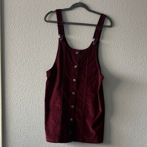 Celebrity Pink Burgundy Button-Front Blouse